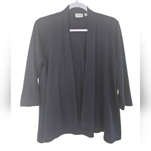 Kim Rogers top sweater, Navy Blue, PL size (runs around 12-14 in size).